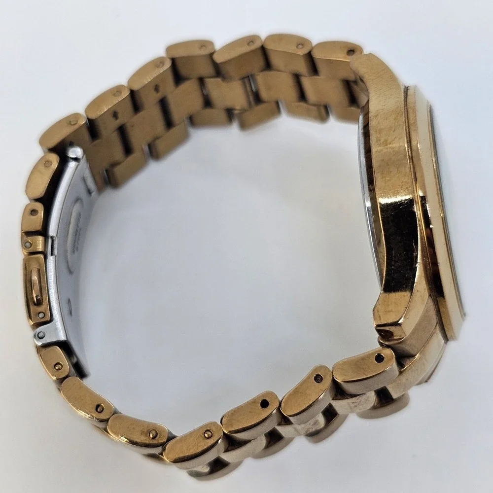 Relic Women's Watch 36MM Gold Dial Gold Bracelet 6